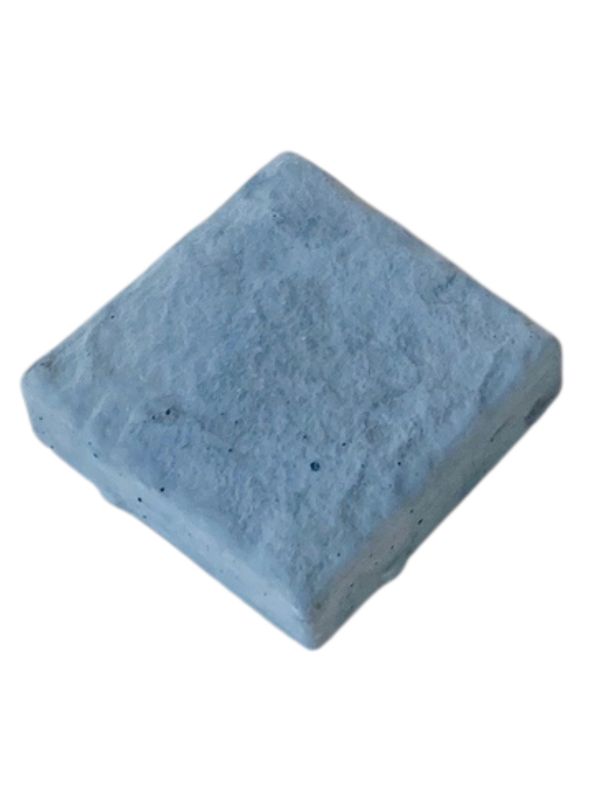 Rock Cobble Square SMALL Black - 150x150x50mm - 3kg