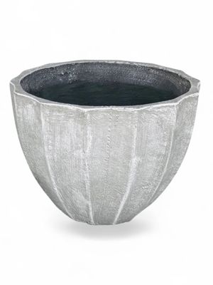 Godiva Pot Medium Whitewash Finish - H320mm x W430mm - 10kg