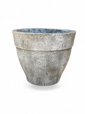 Lollipop Planter Small Whitewash Finish - H220mm x W230mm - 5kg