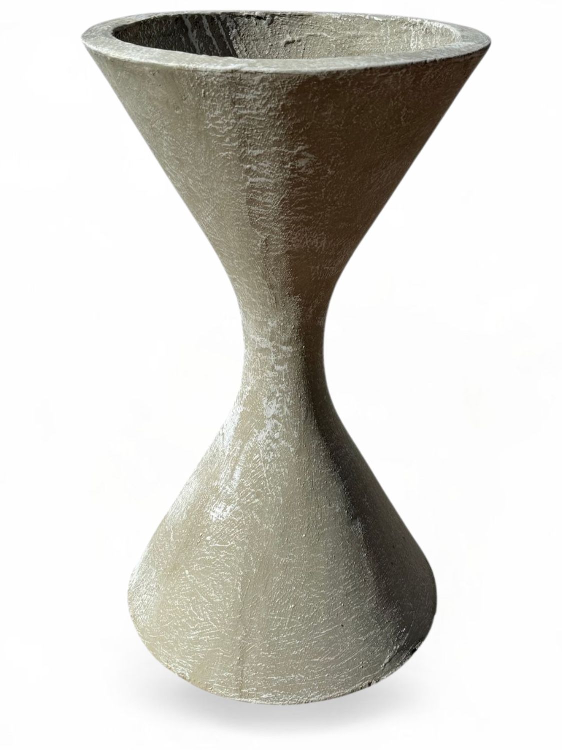 Sigarette Planter Whitewash Finish - H750mm - 28kg