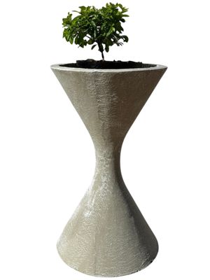 Sigarette Planter Whitewash Finish - H750mm - 28kg