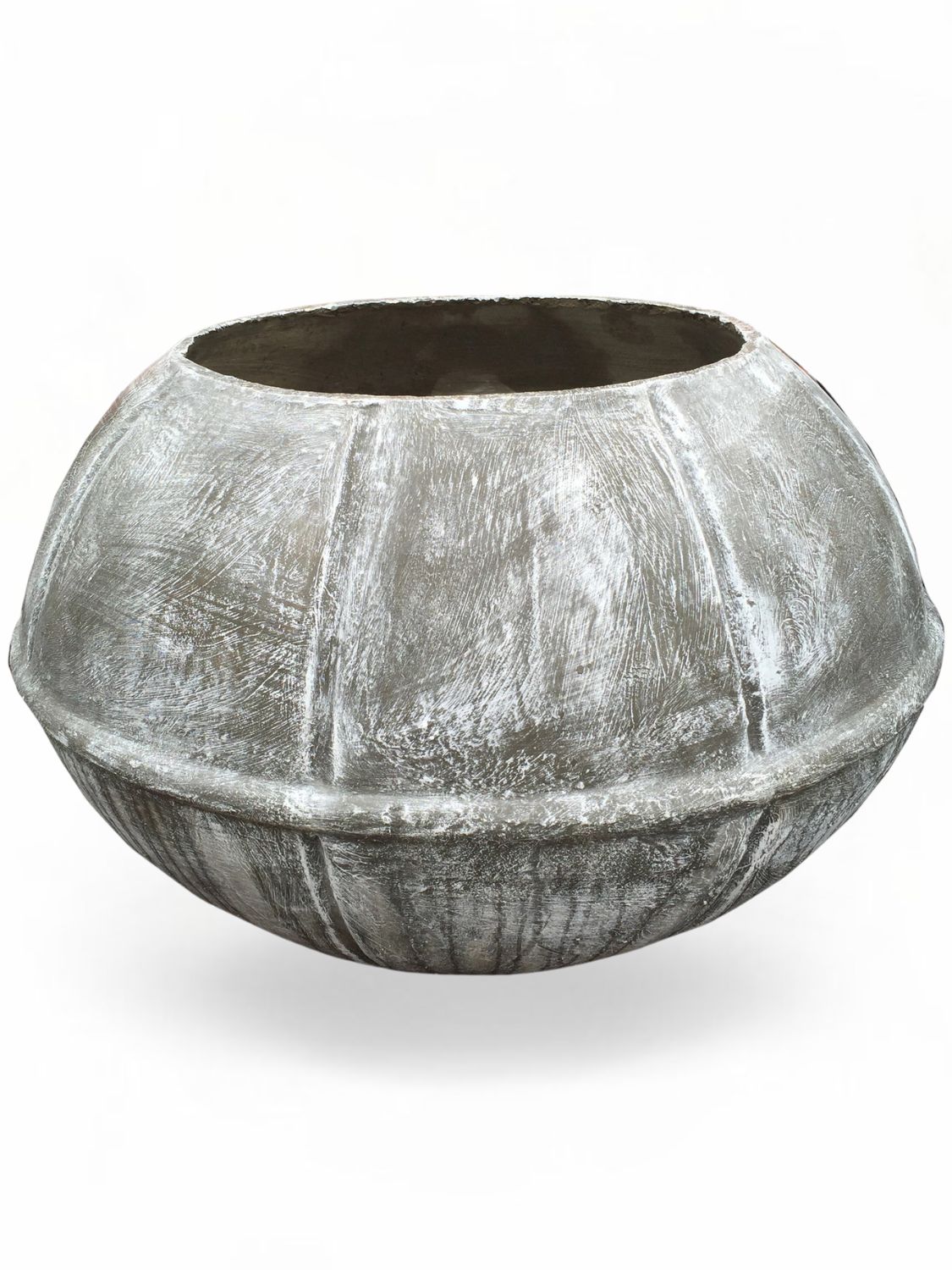 Joshua Double Pot Whitewash Finish - H720mm x W1008mm - 230kg