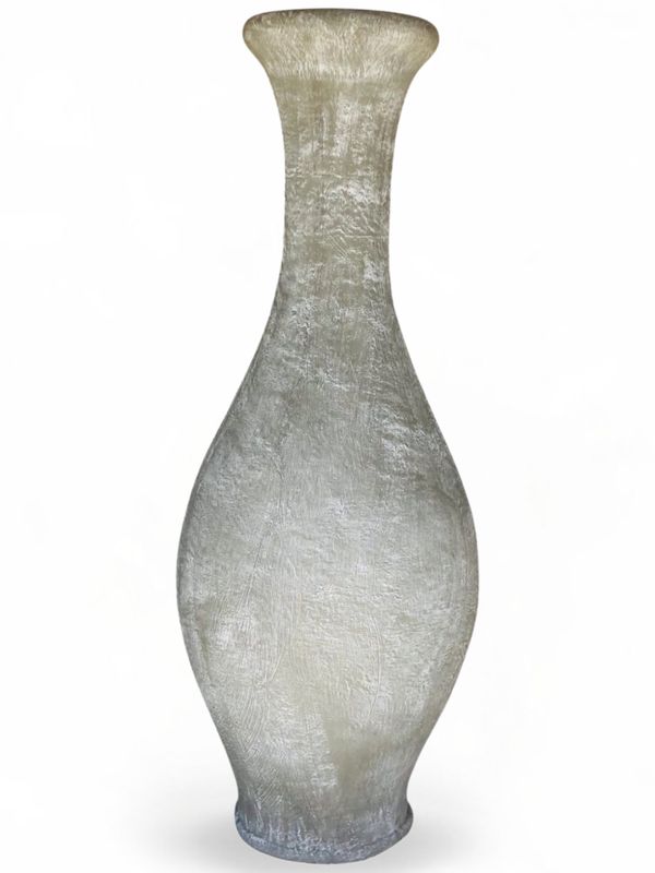 Gracelle Vase Large Whitewash Finish - H1620mm x W600mm - 65kg