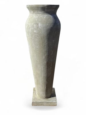 Nadia Vase Large Whitewash Finish - H1400mm x W400mm - 41kg