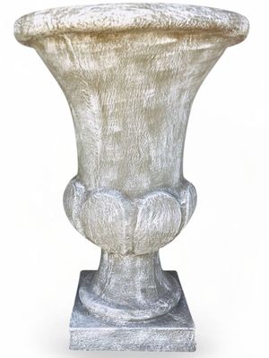 Joshua Urn Large Whitewash Finish - H1207mm x W870mm - 145kg