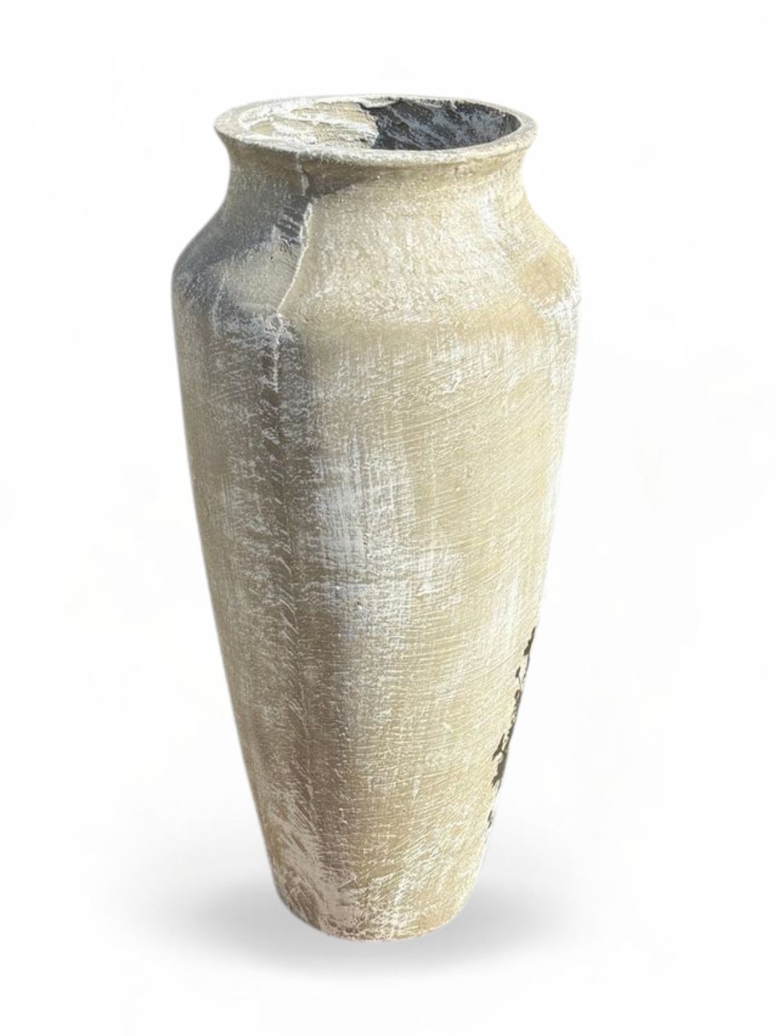 Monaco Jar Medium Whitewash Finish - H700mm - 18kg