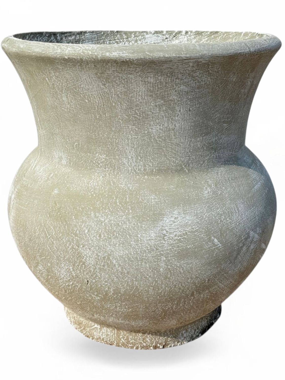 Moné Jar Whitewash Finish - H600 x W570mm - 32kg
