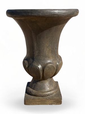 Joshua Urn Medium Weathered Grey Finish - H905mm x W670mm x Base 400mm - 55kg