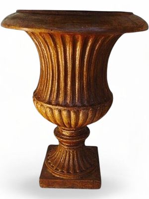 Sabrina Urn Honeyclay Finish - H880mm x Top W670mm x W Foot Piece 310mm - 49kg