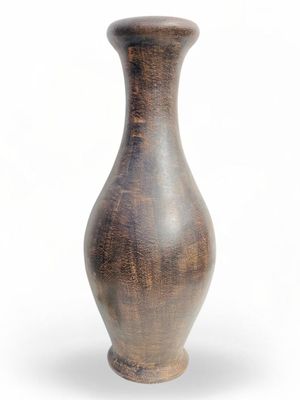 Gracelle Vase Medium Mecca Brown Finish - H1180mm x W400mm - 30kg