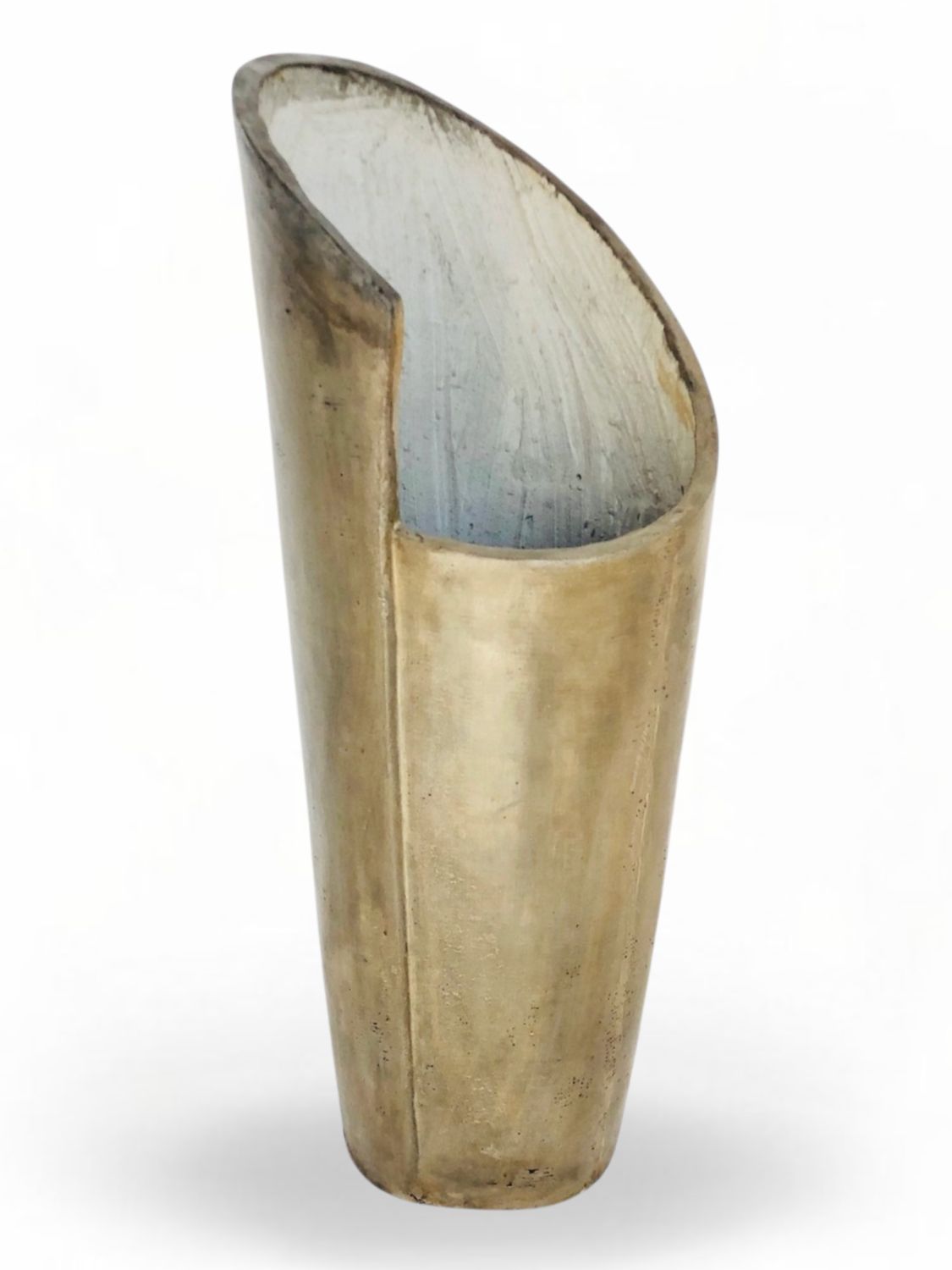 Valery Vase Large Weathered Brown Finish - H930mm - 22kg