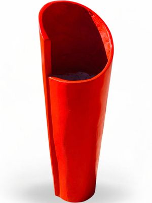 Valery Vase Extra Large Red Finish - H1100mm - 25KG