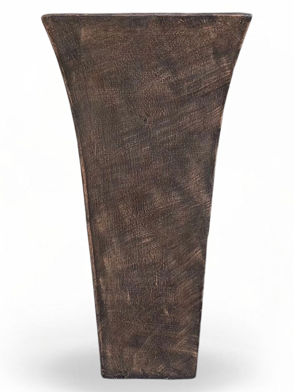 Lorraine Pot Large Mecca Brown Finish - H800mm - 27kg