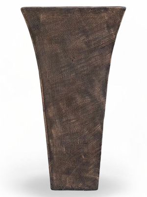 Lorraine Pot Large Mecca Brown Finish - H800mm - 27kg