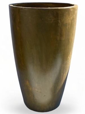 Lechuza Planter Antique Amber Finish - H760mm X W475mm - 28kg
