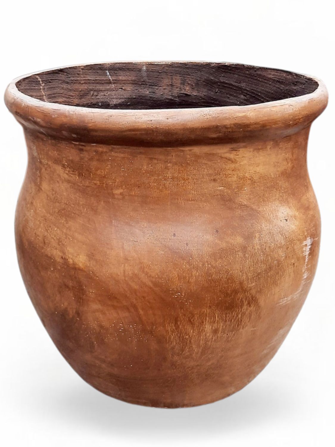 Fatso Flower Pot Large Honeyclay Finish - H640mm x W610mm - 48kg