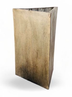 Triangle Pot Medium Weathered Finish - H540mm x W310mm - 20kg