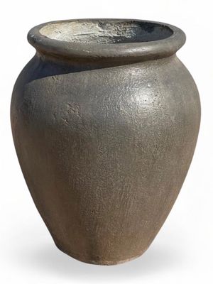 Turkish Jar Medium Weathered Grey Finish - H480mm - 16kg