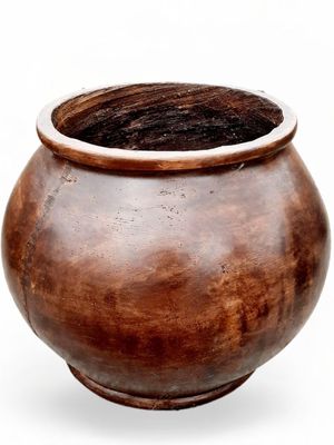 Africana Jeanne Pot Large Honeyclay Finish - H600mm x W450mm - 35kg