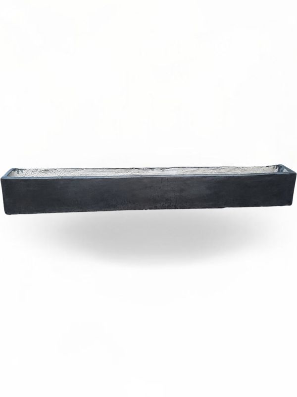 Window Pot Long Weathered Grey - L1400mm x W155mm x H175mm- 20kg