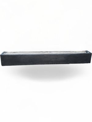 Window Pot Long Weathered Grey - L1400mm x W155mm x H175mm- 20kg