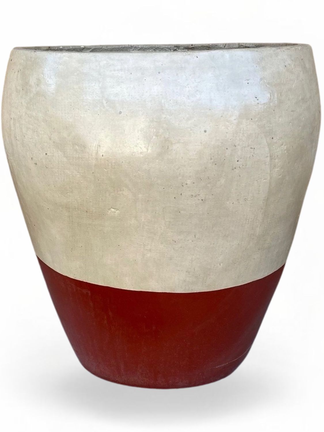 Elegant Large Red Stripe Finish - H480mm x 450mm - 18kg