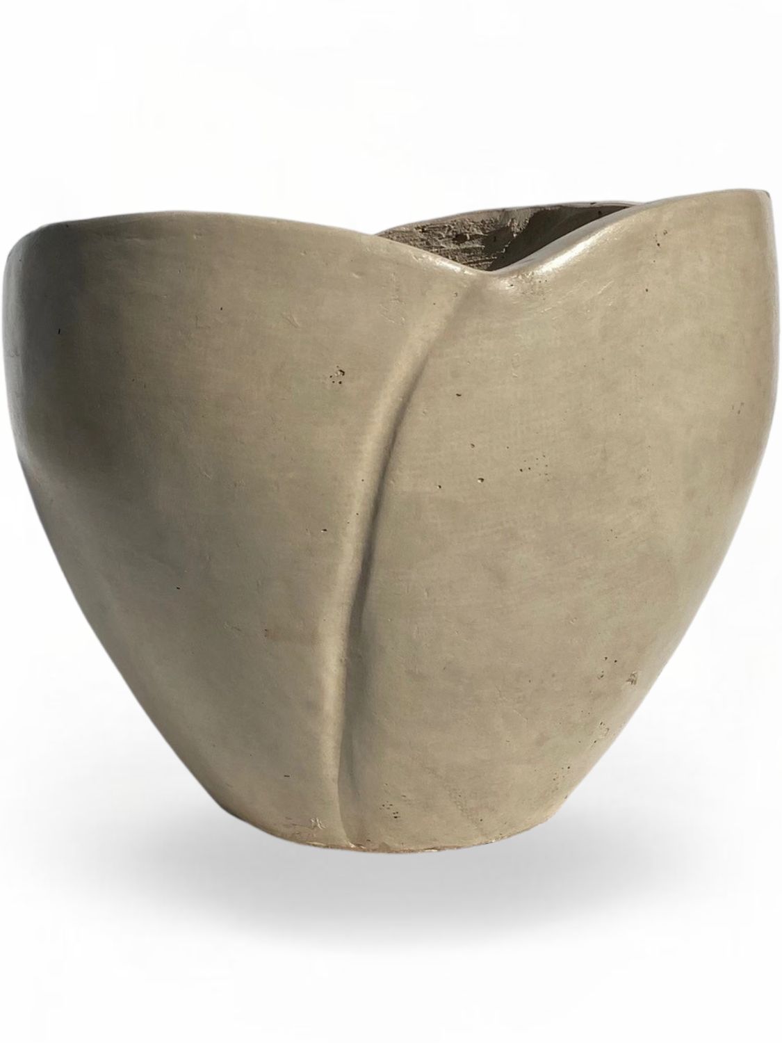 Rose Planter Large Cement Seal Finish - H360mm x  W450mm - 13kg