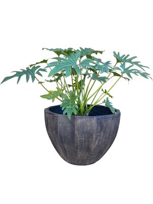 Godiva Pot Medium Mecca Brown Finish - H320mm x W430mm - 10kg