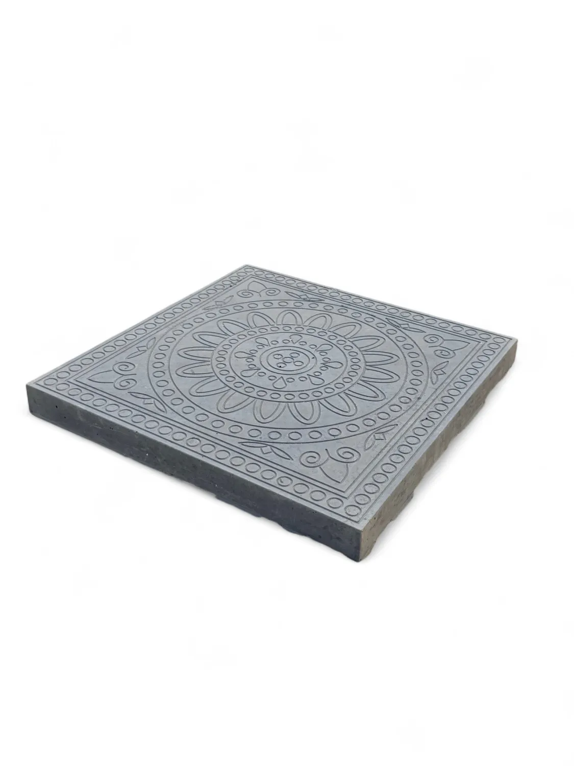 Antique Brick Paver Black Finish 393 x 393 x 33mm - 11Kg