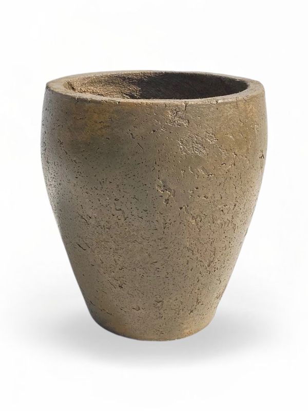 Elegant Small Rustic Antique Amber Finish - H270 x W230mm - 7kg