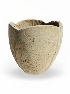 Rose Planter Small Rustic Cement Finish - H260mm - 7kg