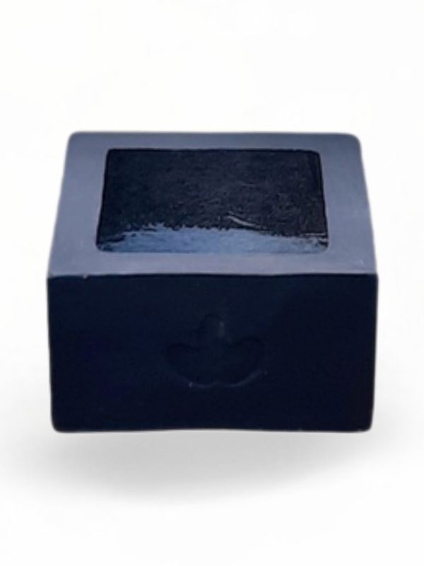 Ground Square Black Pot Small - H250mm x W300mm