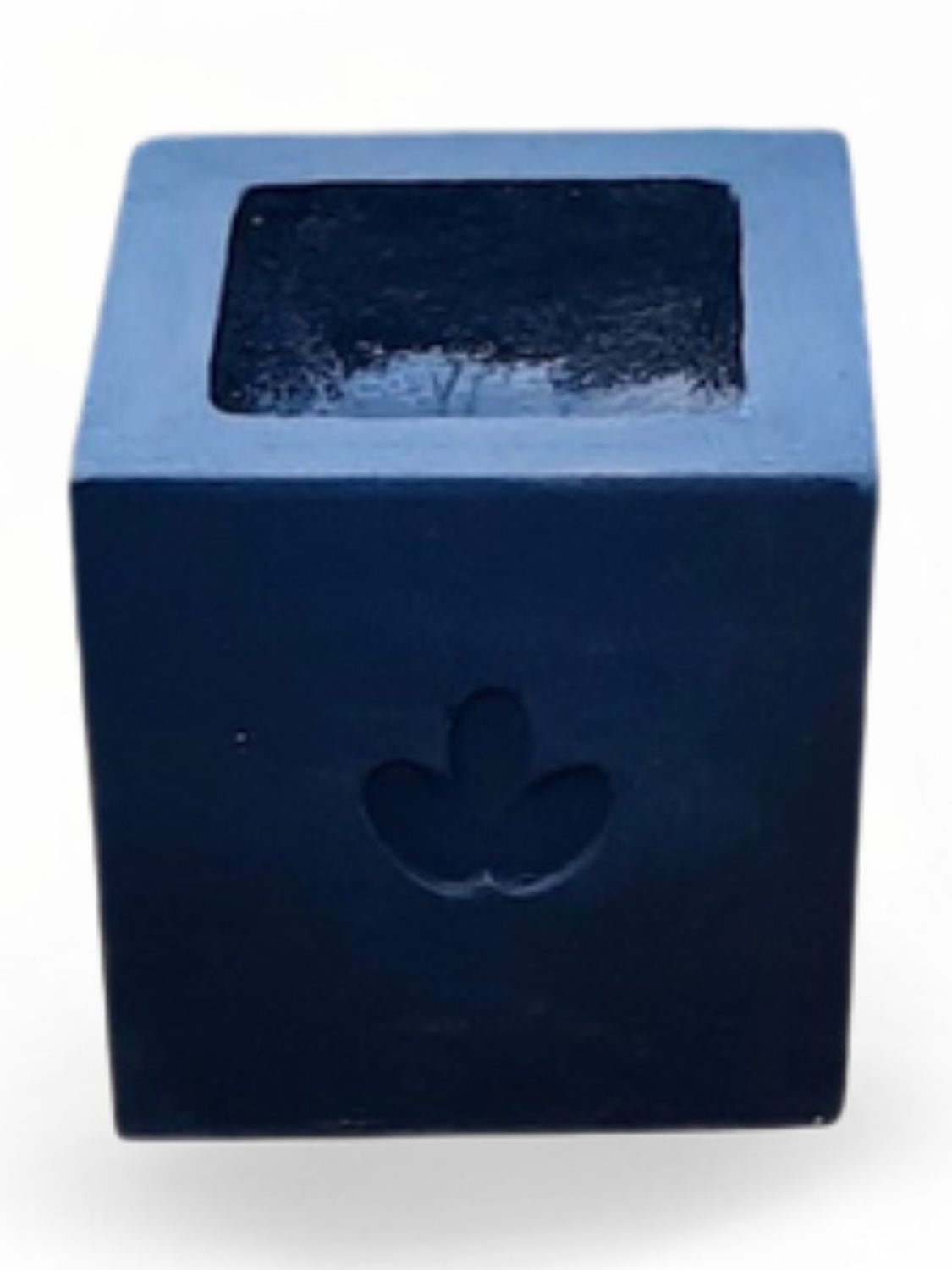 Ground Square Black Pot Medium  - H300mm x W300mm