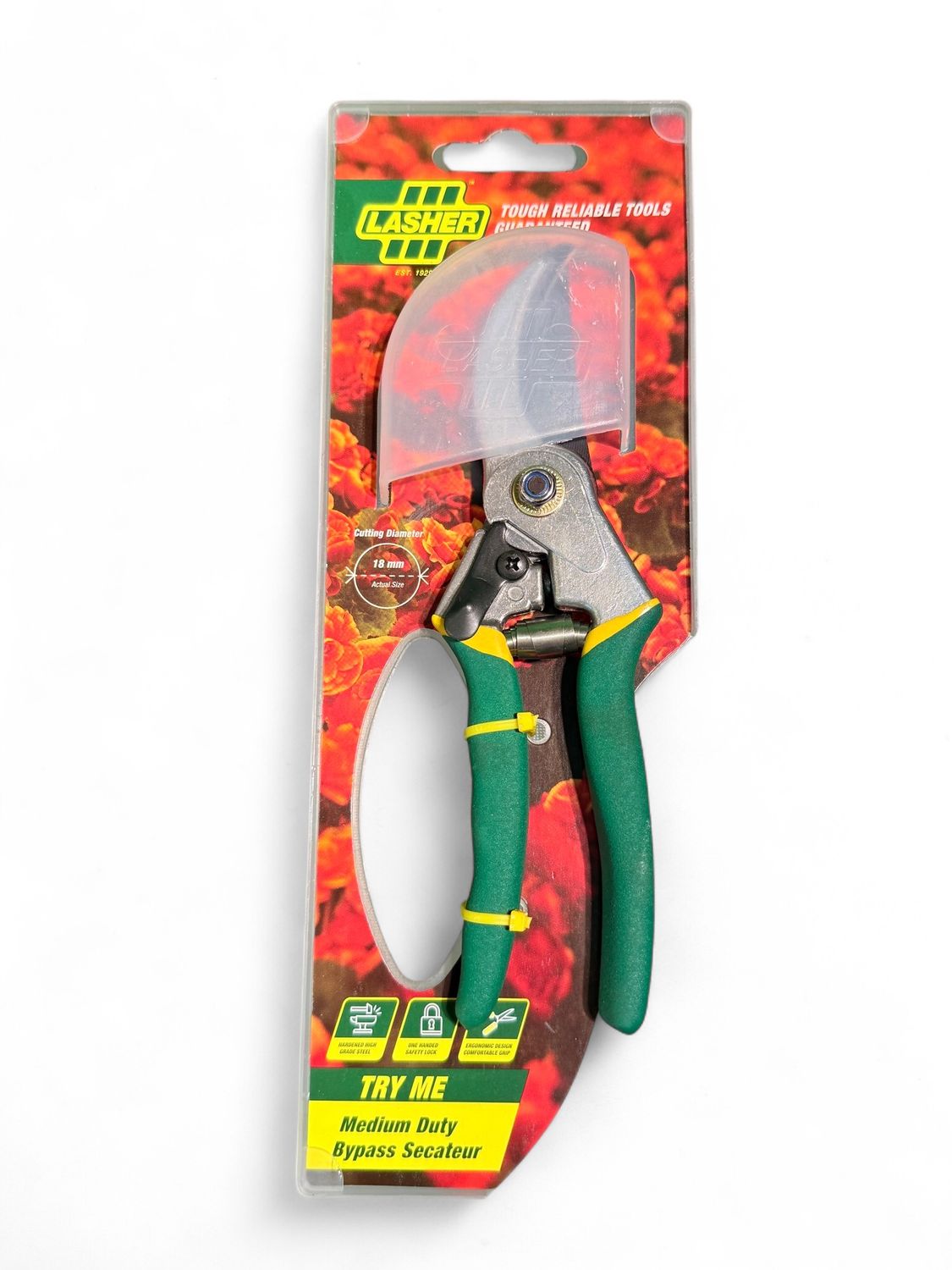 Lasher Secateurs Bypass Medium Duty