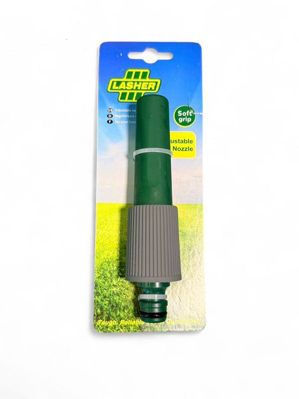 Lasher Hose Fitting - Spray Nozzle Adjustable