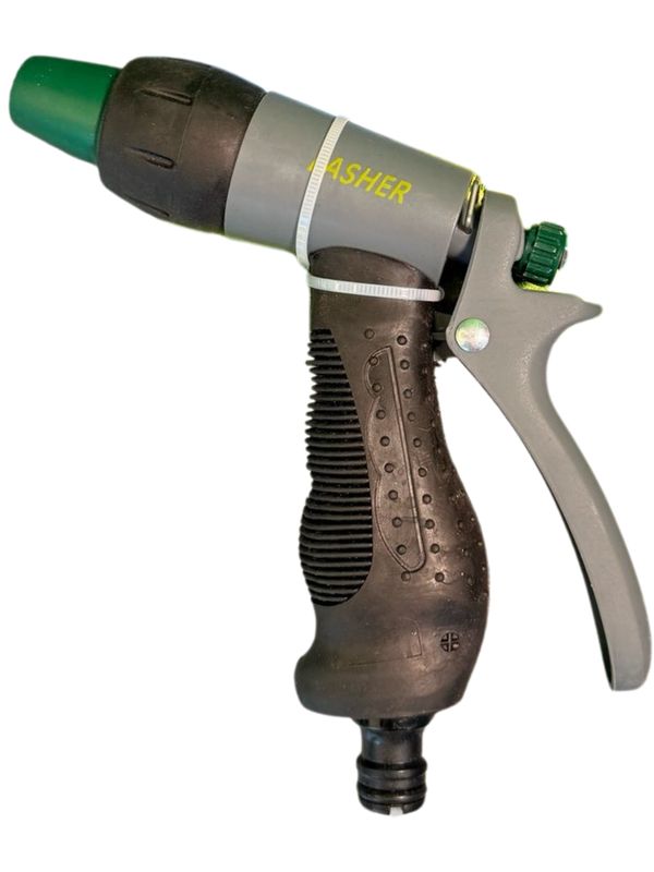 Lasher Hose Fitting - Sprayer Pistol (Adjustable Nozzle)