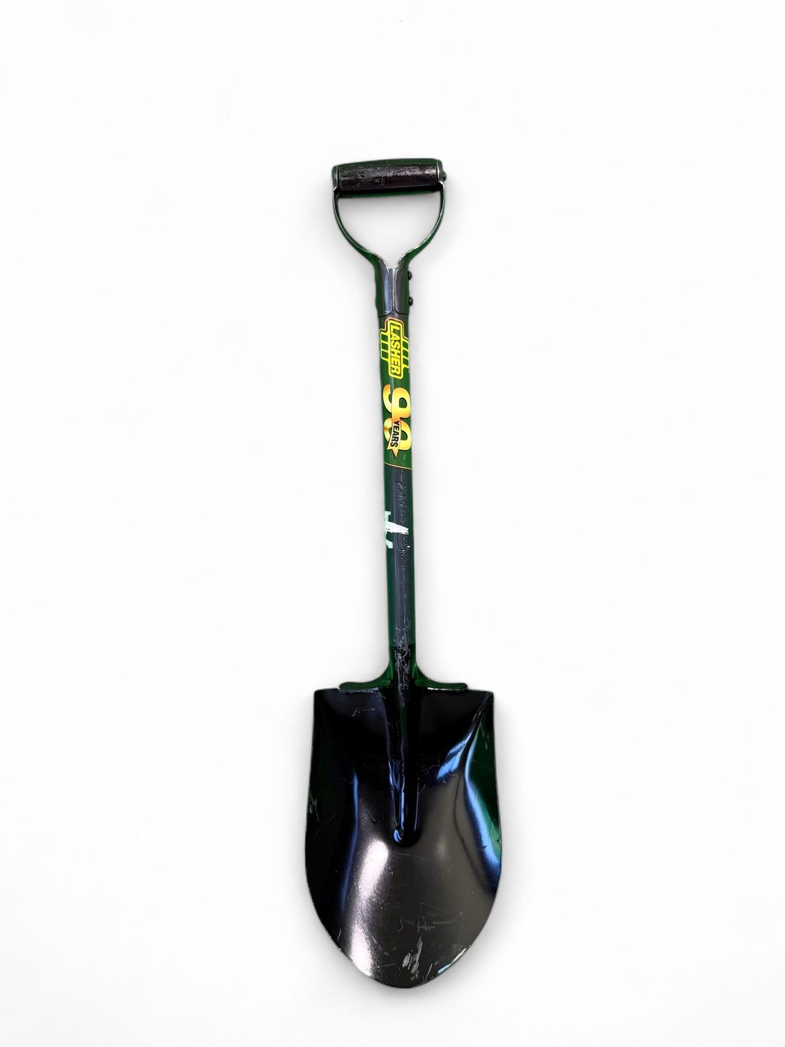 Lasher Shovel - Round Nose Open Socket (Steel Shaft, Metal Hilt, MC2)