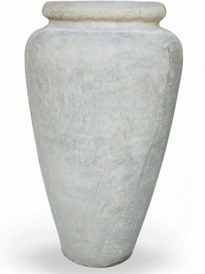 Ansie Vase Plain Cement Finish - H980mm x W600mm - 45kg