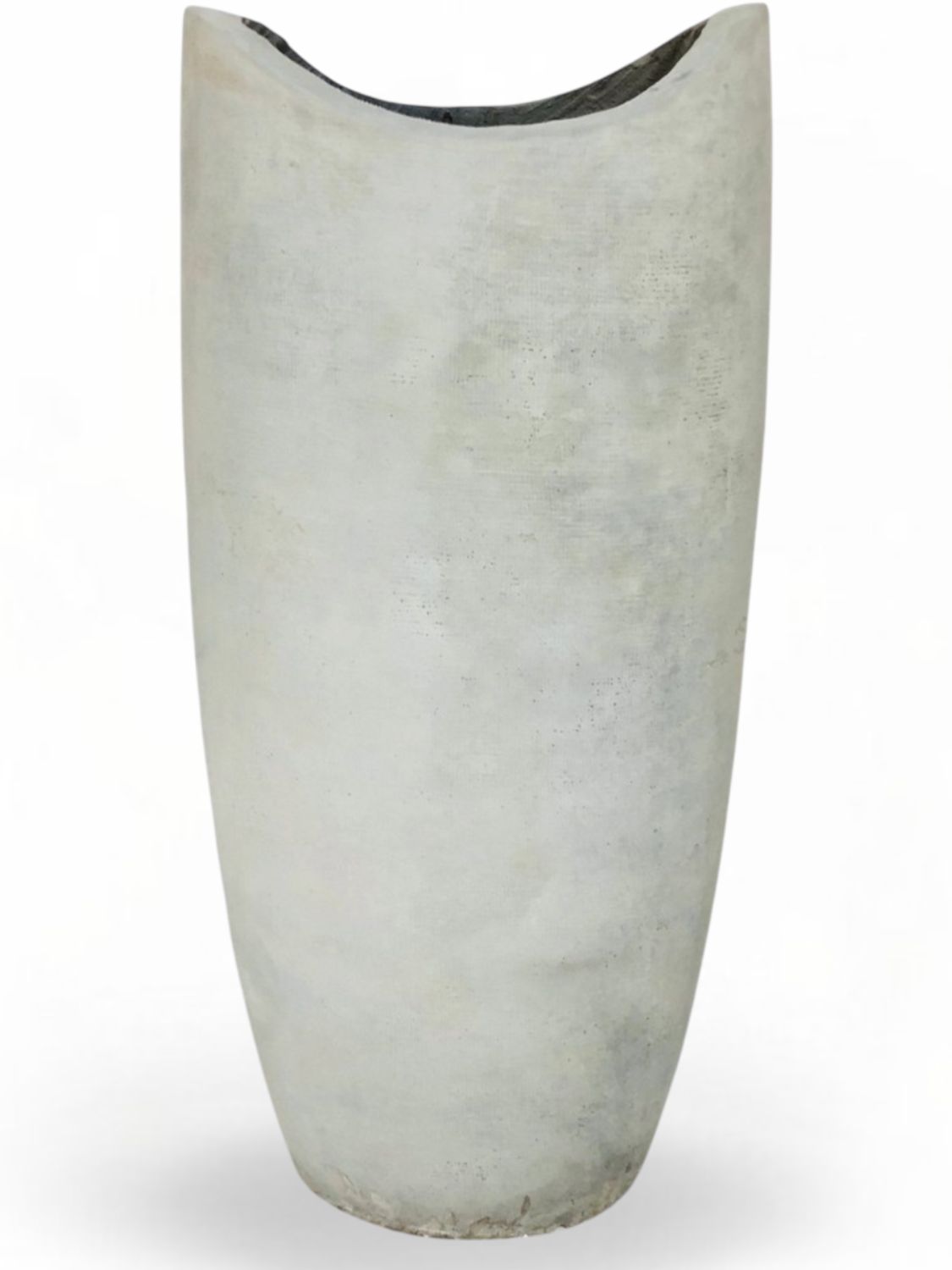 Zip Vase X-Large Plain Cement Finish - H1000mm x W450mm - 50kg