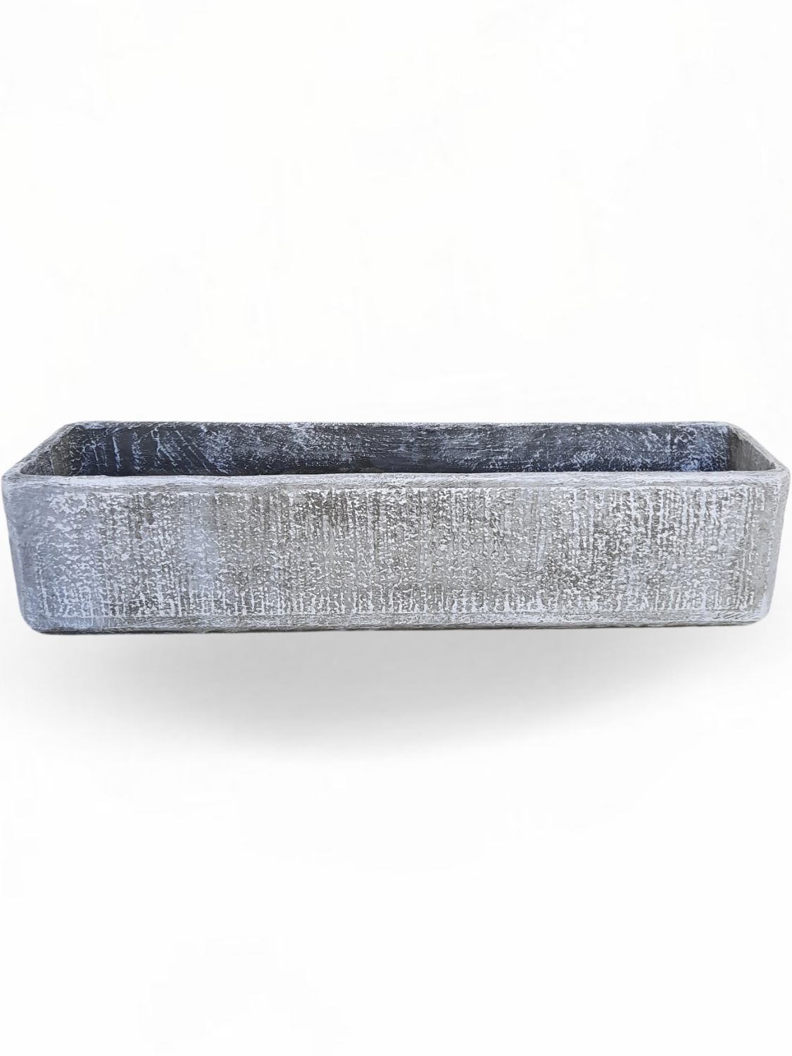 Flower Box Large Whitewash Finish - L900mm x W200mm - 22kg