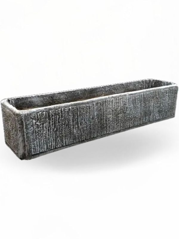 Flower Box Medium Whitewash Finish - L750mm x W200mm - 12kg