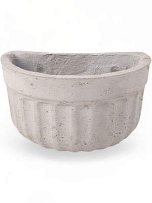 Wall Planter Medium Cement Finish - L245mm x W160mm x H135mm