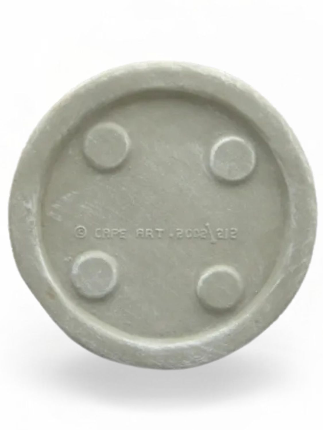 Drip Tray X-Large Round Whitewash Finish - W570mm - 25kg