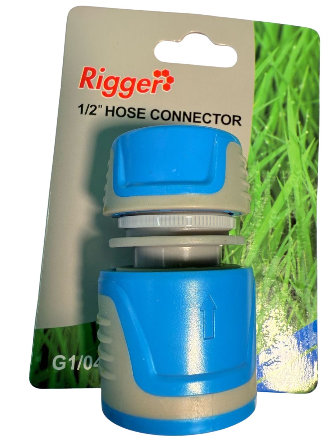 Garden Hose Connector 1/2 Softgrip &quot;Rigger&quot;