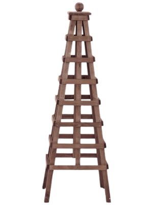 Wooden Obelisk Small H1200mm x W350mm
