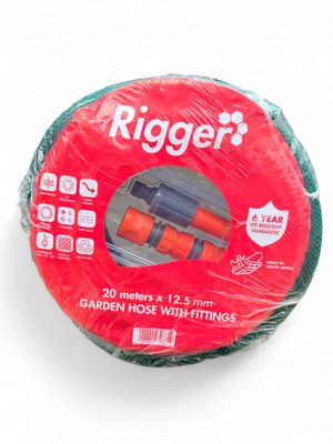 Hose Garden Reinforced 6 Year 12.5mmx20m &quot;Including Fittings&quot;