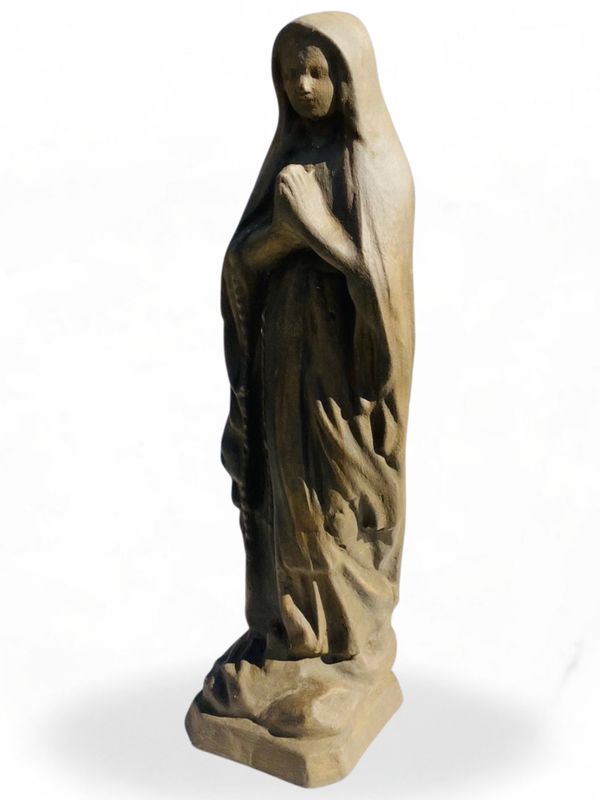 Mother Mary Antique Amber Finish - H800mm - 28kg