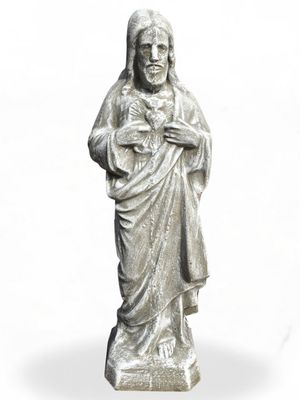Jesus Whitewash Finish - H800mm - 41kg
