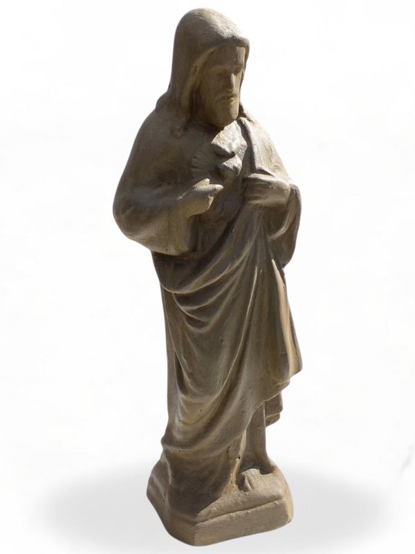 Jesus Antique Amber Finish - H800mm - 41kg