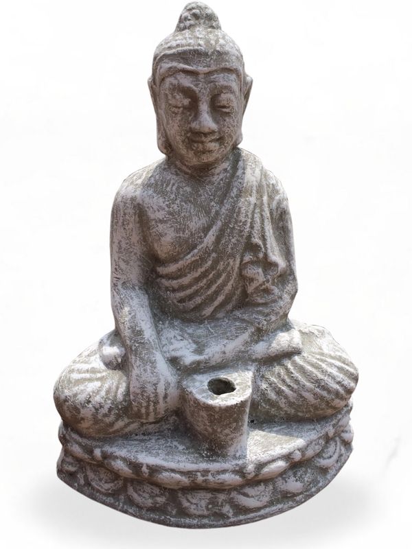 Mudra Earth Witness Whitewash Finish - H430mm x W300mm - 17kg